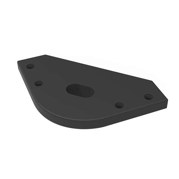 Triangle Bracket With Radius Triangle Bracket With Radius