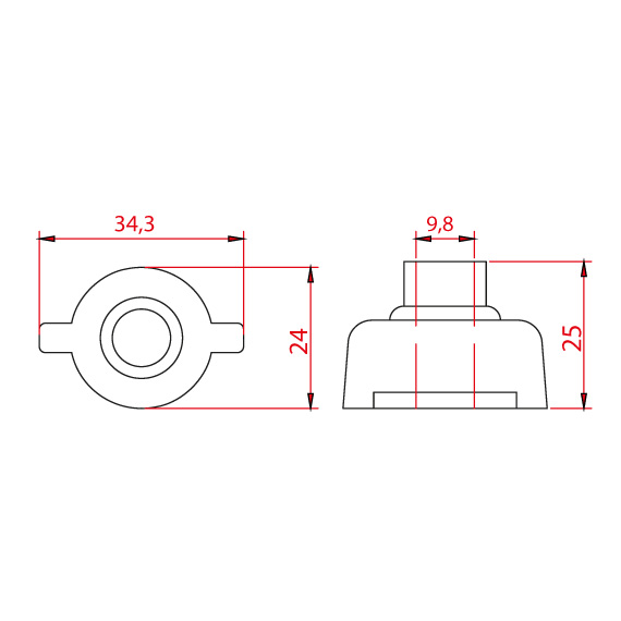 Kelebek Somun 5 16 Kelebek Somun 5 16