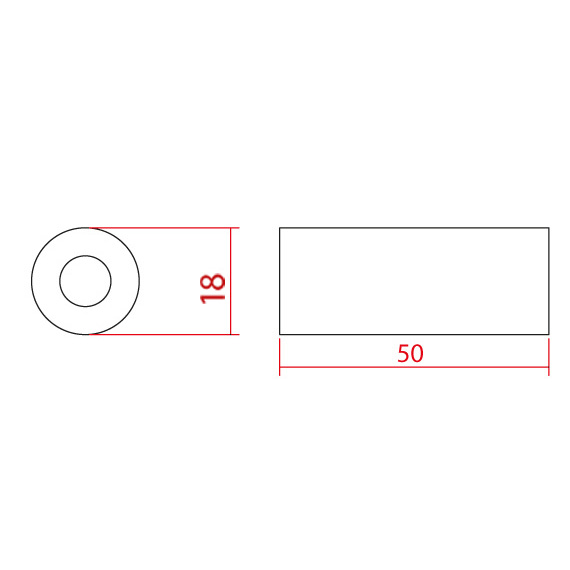 Kol Ara Bağlantı Silindiri 50 mm Kol Ara Bağlantı Silindiri 50 mm