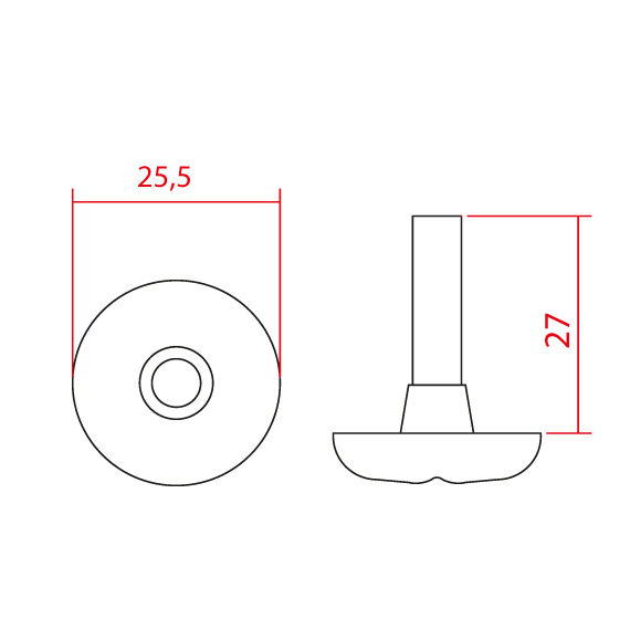 M6 Conical Connection Screw M6 Conical Connection Screw