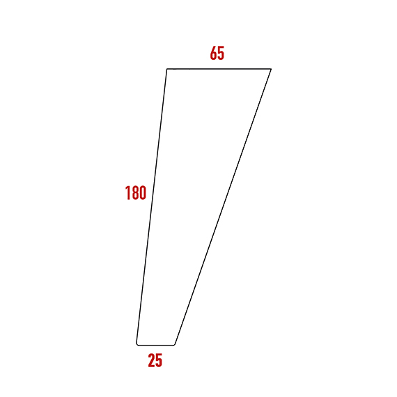 Dupont Foot Thin 180 mm Dupont Foot Thin 180 mm