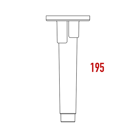 Livensi 2 Foot 195 mm Livensi 2 Foot 195 mm