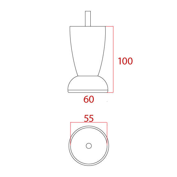 Milano Ayak 100 mm Milano Ayak 100 mm