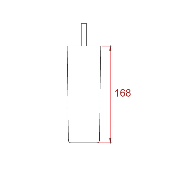 Secret Foot 168 mm Secret Foot 168 mm