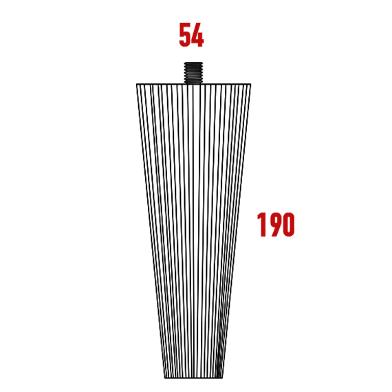 Kontes Secret Foot 190 mm Kontes Secret Foot 190 mm