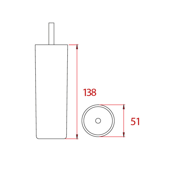 Gizli Ayak 138 mm Gizli Ayak 138 mm
