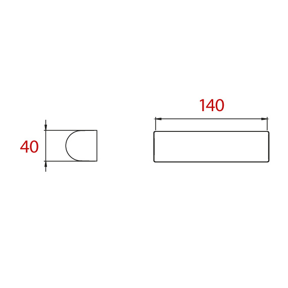 Vento Foot 140 mm Vento Foot 140 mm