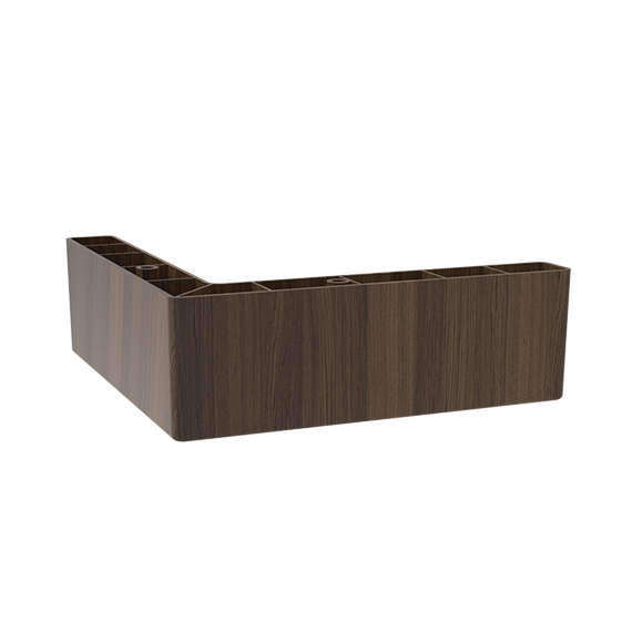 Seat Corner Foot 180x180x60 mm Seat Corner Foot 180x180x60 mm