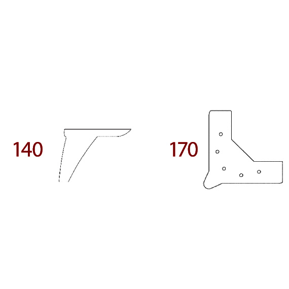 Sirena Ayak 135x135x140 mm