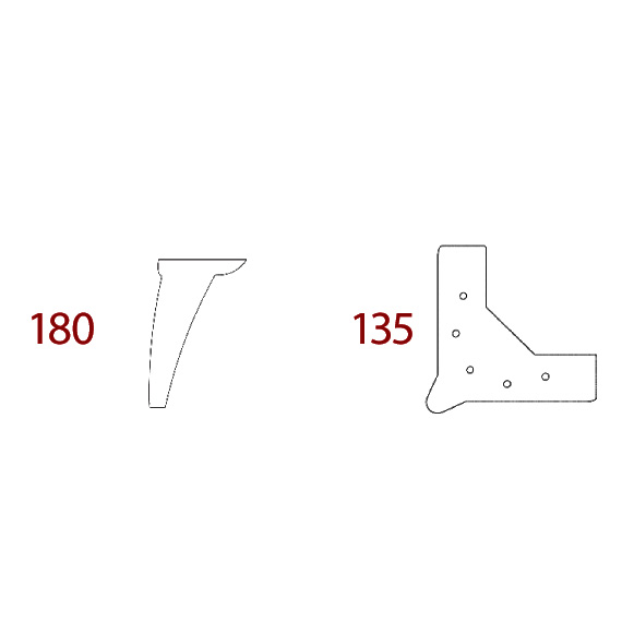 Sirena Ayak 135x135x180 mm