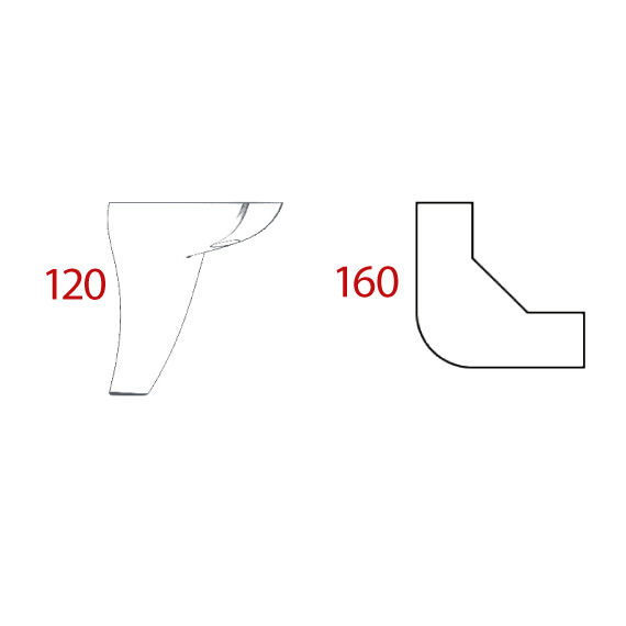 Vigo Ayak 160x160x120 mm