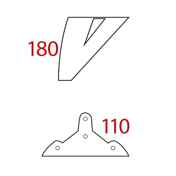Terra Ayak 110x110x180 mm