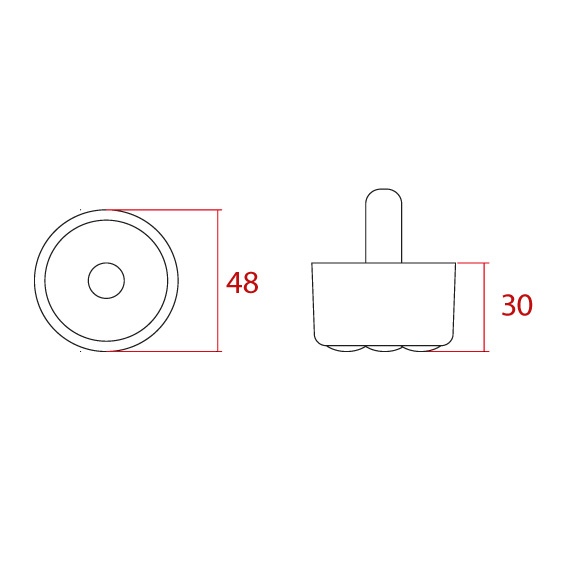 Galaxy Foot With Wedge