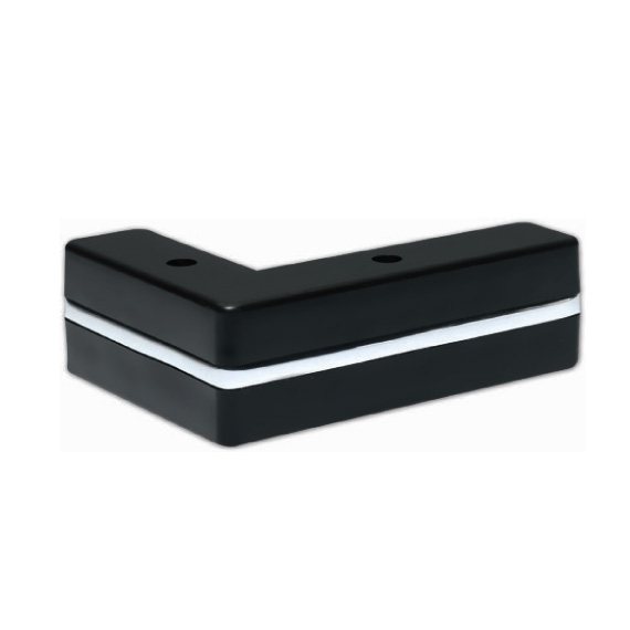 Stil Corner Foot With Chrome Wick Stil Corner Foot With Chrome Wick