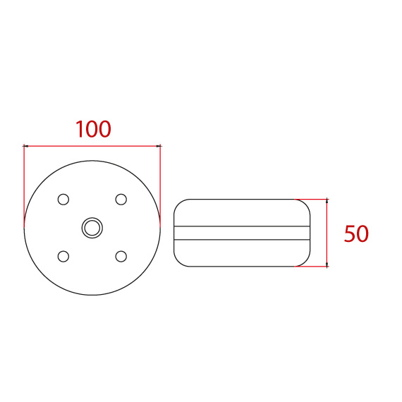 Sedef Ayak Krom Fitilli