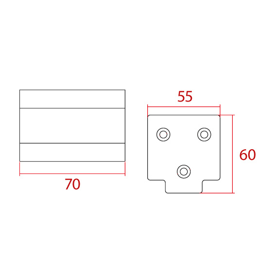 Rio Menteşe Yükseltici 70 mm