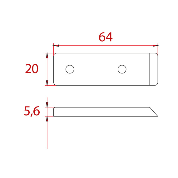 Bottom Interconnect Plastic