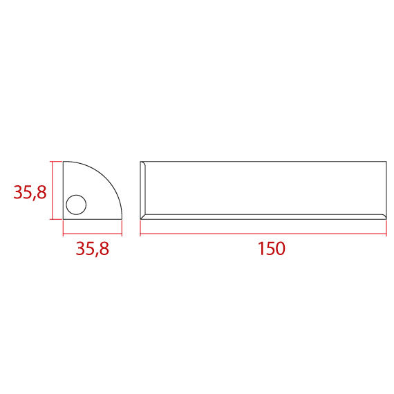 Star Bracket Middle 150 mm Star Bracket Middle 150 mm