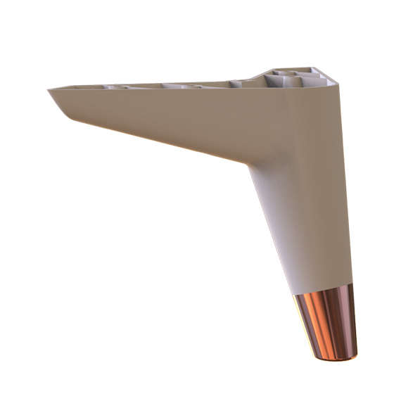 Lucas Corner Foot Angled 150 mm Lucas Corner Foot Angled 150 mm