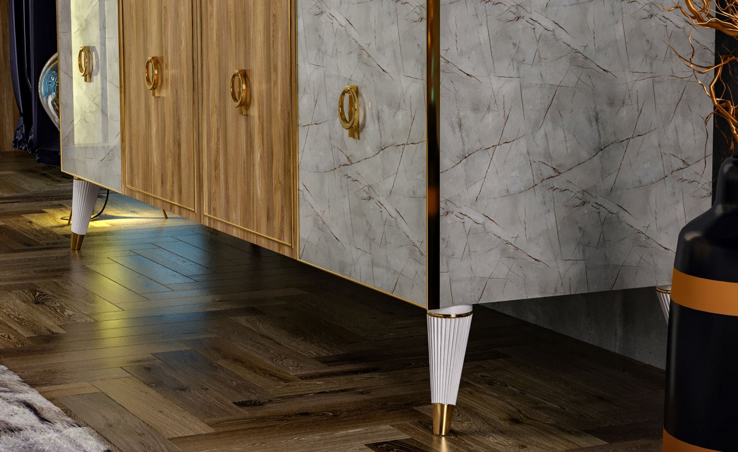 Lusi Ayak Fitilli  205 mm