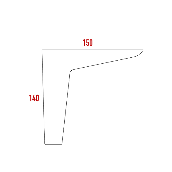 Cezir Ayak 140 mm Cezir Ayak 140 mm