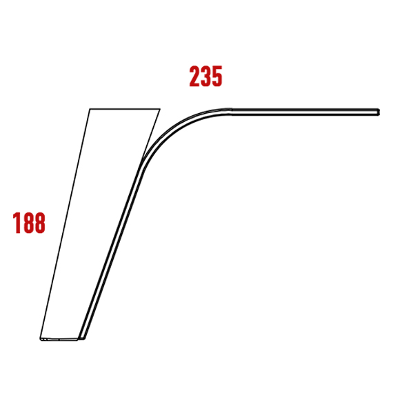 İndigo Ayak 188 mm İndigo Ayak 188 mm