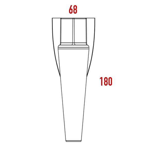 Meri Ayak K 180 mm Meri Ayak K 180 mm