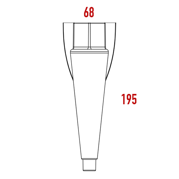 Meri Ayak K 195 mm Meri Ayak K 195 mm