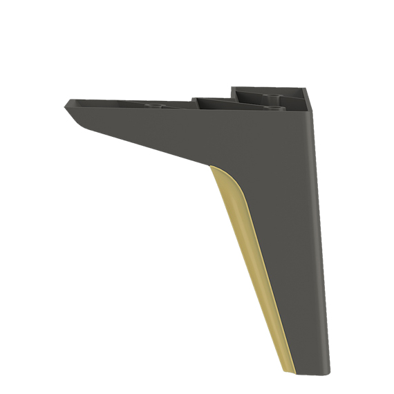 Negro Corner Foot 140 mm Negro Corner Foot 140 mm