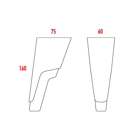 Lilyum Ayak 160 mm Lilyum Ayak 160 mm