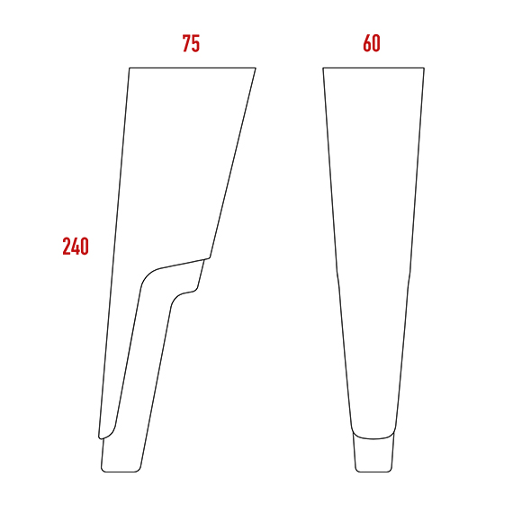 Lilyum Ayak 240 mm Lilyum Ayak 240 mm