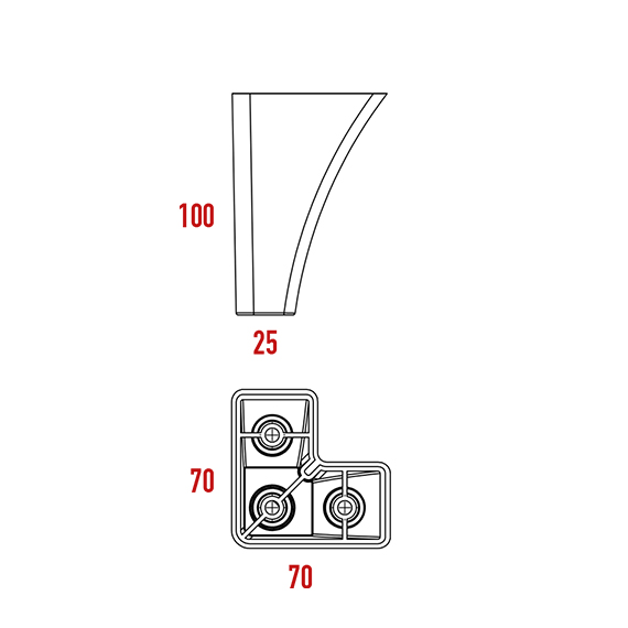 Yoga 1 Ayak 100 mm Yoga 1 Ayak 100 mm