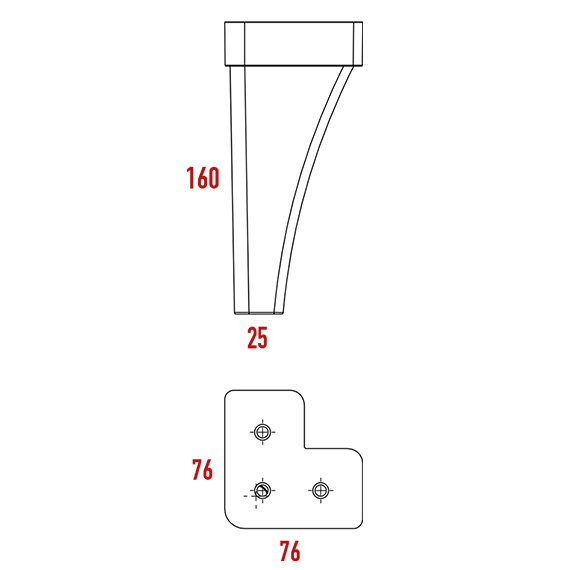 Yoga 3 Ayak 160 mm Yoga 3 Ayak 160 mm