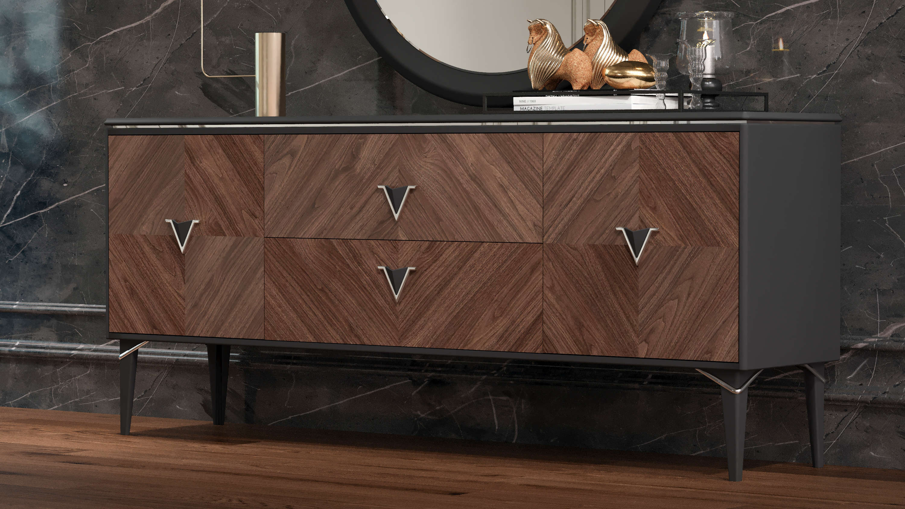 Anka Foot With Circle 190 mm Anka Foot With Circle 190 mm