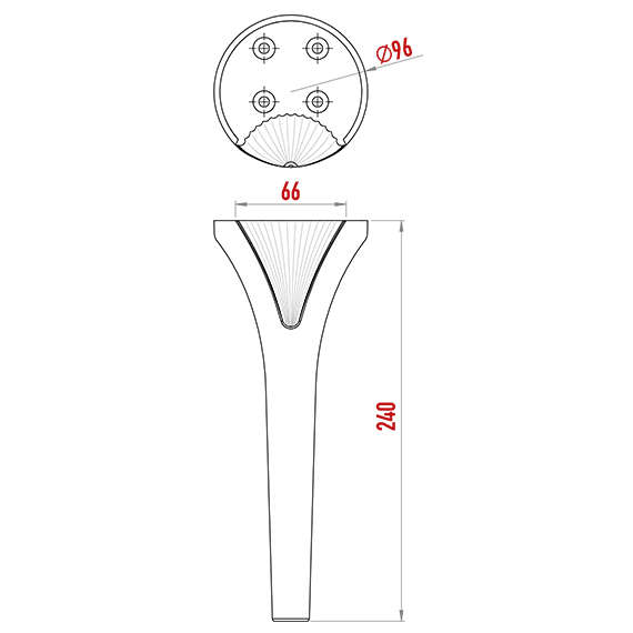 Flora Ayak 240 mm Flora Ayak 240 mm