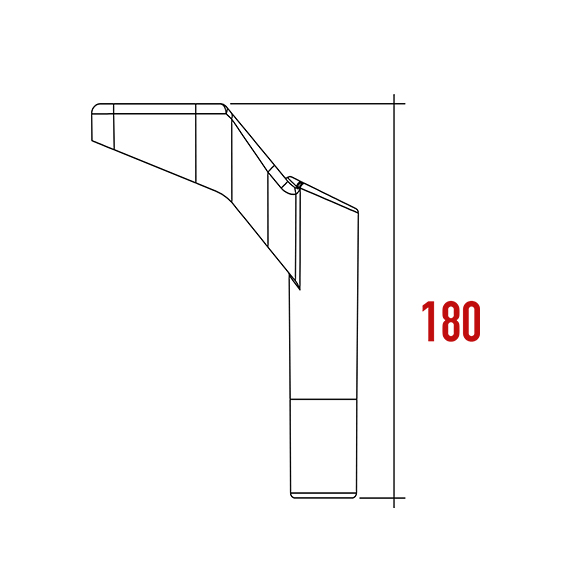 Platin Foot Flat 180 mm Platin Foot Flat 180 mm