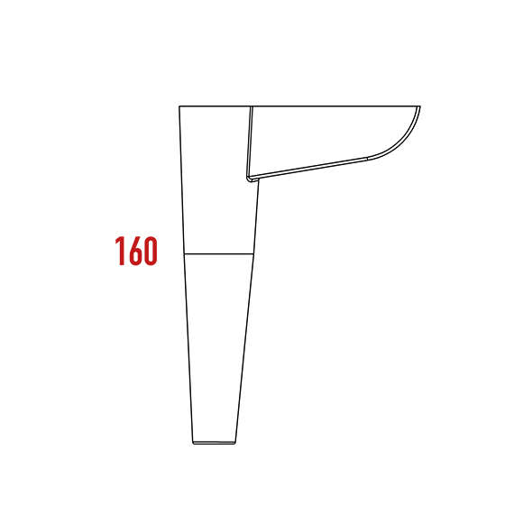 Vakko Ayak 160 mm Vakko Ayak 160 mm