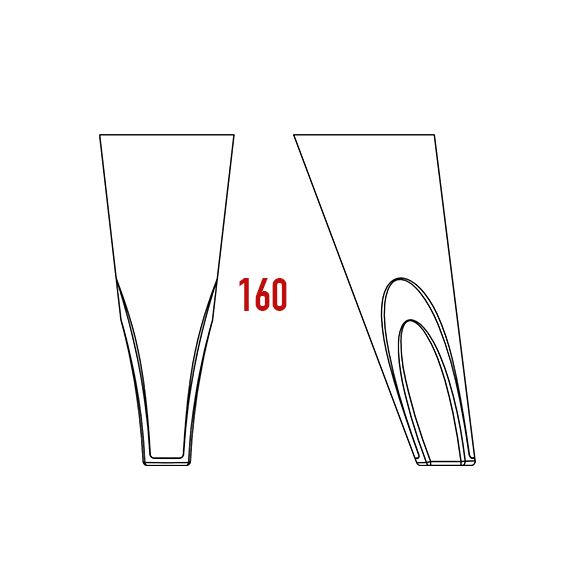 Vals Ayak 160 mm Vals Ayak 160 mm