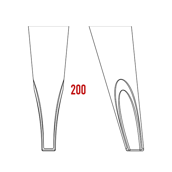 Vals Foot 200 mm Vals Foot 200 mm