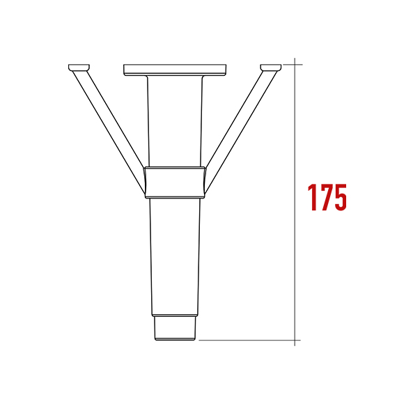 Venessa 2 Foot 175 mm