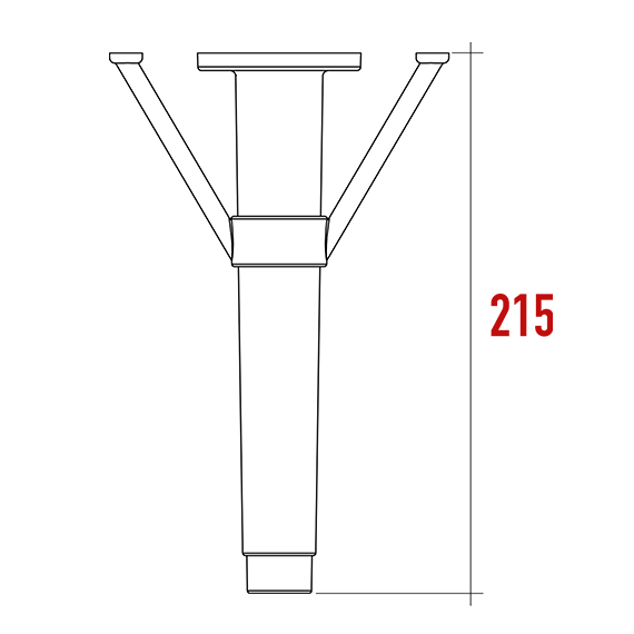 Venessa 2 Foot 215 mm Venessa 2 Foot 215 mm