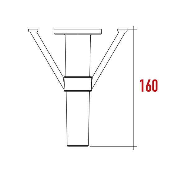 Venessa 1 Ayak 160 mm