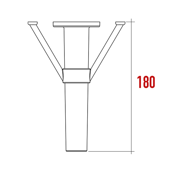 Venessa 1 Ayak 180 mm