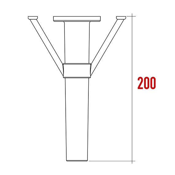 Venessa 1 Foot 200 mm Venessa 1 Foot 200 mm