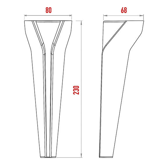 Versay Foot 230 mm Versay Foot 230 mm