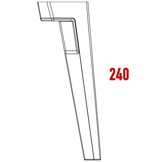 Zara Foot 240 mm Zara Foot 240 mm