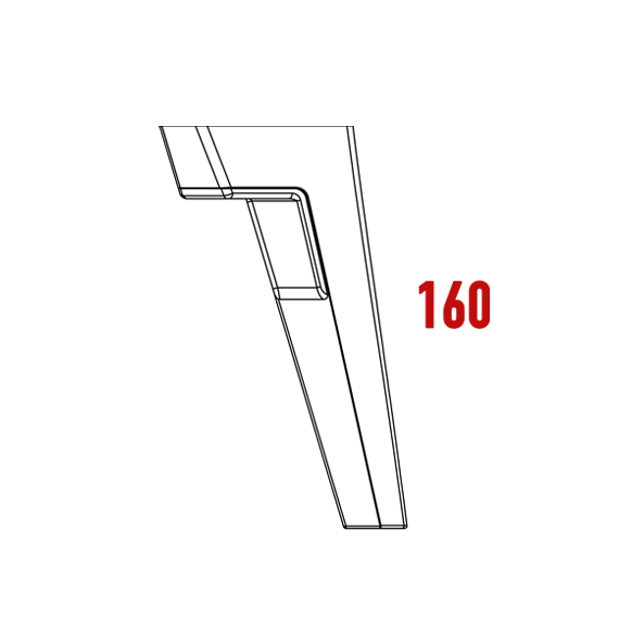 Zara Foot 160 mm Zara Foot 160 mm