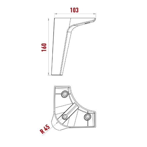 Mono Ayak 160 mm Mono Ayak 160 mm