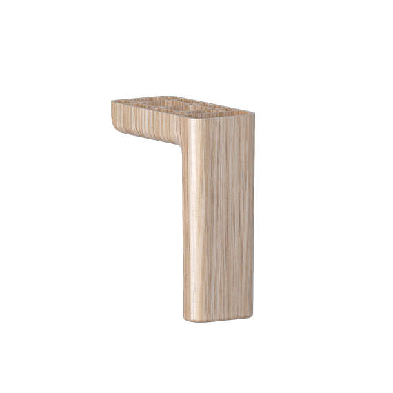 Bonbon Ayak 160 mm Düz