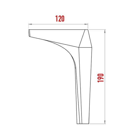 Fusion Foot 190 mm
